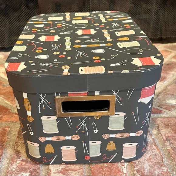 COPY - Gray Kitchen-Themed Storage Box with Lid - Picture 3 of 8